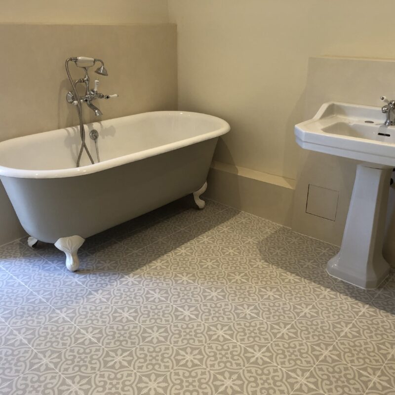 Murets salle de bain coloris LIN